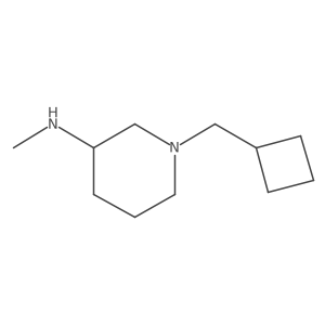 3-Piperidinamine, 1-(cyclobutylmethyl)-N-methyl- Structure
