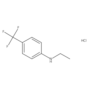 N-Ethyl-4-(trifluoromethyl)aniline Hydrochloride结构式