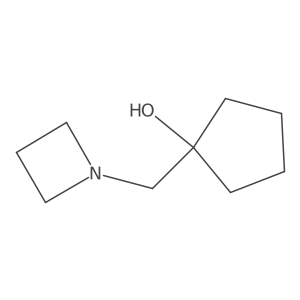 1-[(Azetidin-1-yl)methyl]cyclopentan-1-ol结构式