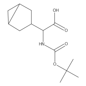 2-{Bicyclo[3.1.0]hexan-3-yl}-2-{[(tert-butoxy)carbonyl]amino}acetic acid Structure