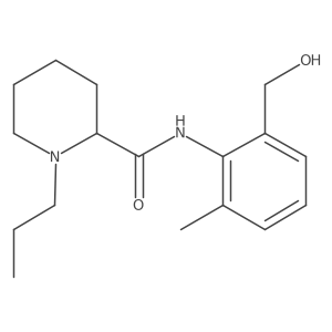 2'-Hydroxymethyl ropivacaine结构式