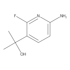 2-(6-Amino-2-fluoropyridin-3-yl)propan-2-ol Structure
