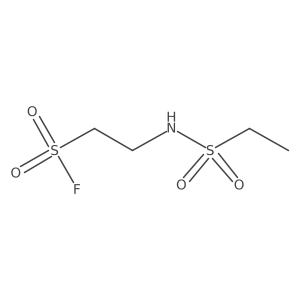 2-Ethanesulfonamidoethane-1-sulfonyl fluoride结构式