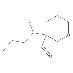 3-(Pentan-2-yl)oxane-3-carbaldehyde Structure