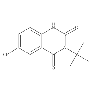 3-tert-Butyl-6-chloro-1H-quinazoline-2,4-dione结构式