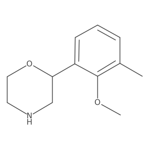 2-(2-Methoxy-3-methylphenyl)morpholine结构式