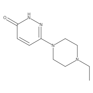 6-(4-Ethylpiperazin-1-yl)pyridazin-3-ol结构式