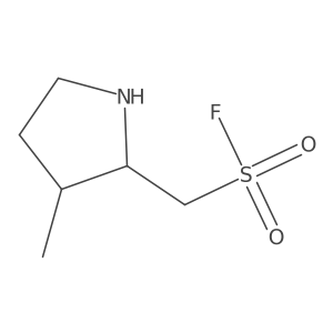 (3-Methylpyrrolidin-2-yl)methanesulfonyl fluoride结构式