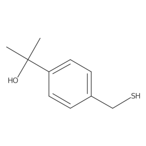 2-[4-(Sulfanylmethyl)phenyl]propan-2-ol结构式