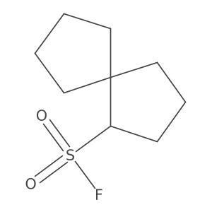 Spiro[4.4]nonane-1-sulfonyl fluoride结构式