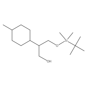 3-[(Tert-butyldimethylsilyl)oxy]-2-(4-methylcyclohexyl)propan-1-ol Structure