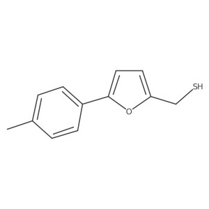 [5-(4-Methylphenyl)furan-2-yl]methanethiol Structure