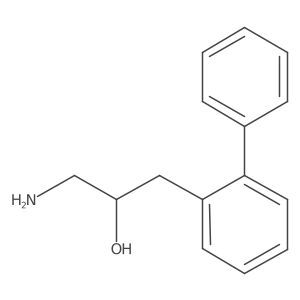 1-Amino-3-(2-phenylphenyl)propan-2-ol Structure