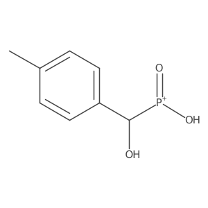 Phosphinic acid, [hydroxy(4-methylphenyl)methyl]- Structure