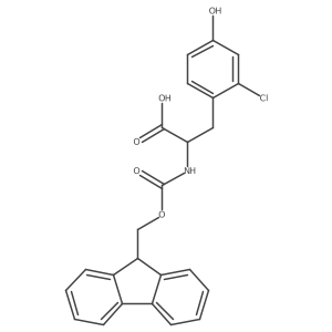 N-Fmoc-2-chloro-L-tyrosine Structure