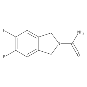 5,6-difluoro-2,3-dihydro-1H-isoindole-2-carboxamide Structure