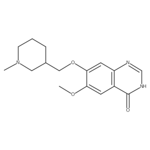 6-methoxy-7-(N-methylpiperidin-3-ylmethoxy)-3,4-dihydroquinazolin-4-one Structure