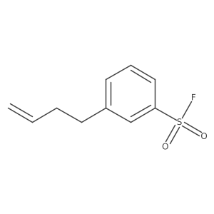 3-(But-3-en-1-yl)benzene-1-sulfonyl fluoride结构式