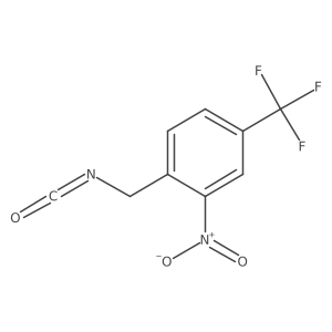 1-(Isocyanatomethyl)-2-nitro-4-(trifluoromethyl)benzene Structure
