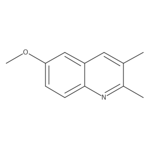 6-Methoxy-2,3-dimethylquinoline Structure