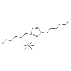 1,3-Dihexyl-1H-imidazol-3-ium hexafluorophosphate(V) Structure