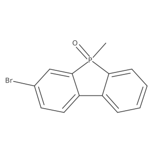 3-Bromo-5-methyl-5H-benzo[b]phosphindole 5-oxide Structure