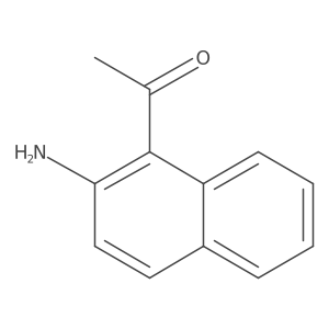 1-(2-Aminonaphthalen-1-yl)ethanone Structure