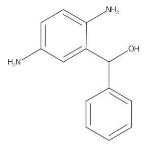 Benzenemethanol,2,5-diamino-a-phenyl-结构式