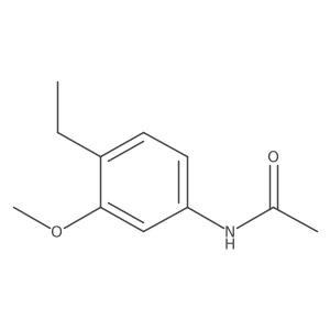 N-(4-ethyl-3-methoxyphenyl)acetamide Structure