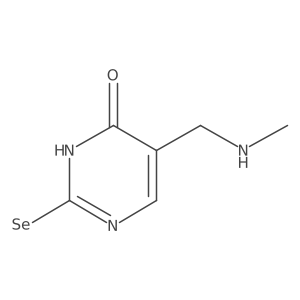 5-((Methylamino)methyl)-2-selenoxo-2,3-dihydropyrimidin-4(1H)-one Structure