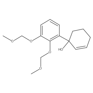 1-[2,3-Bis(methoxymethoxy)phenyl]-2-cyclohexen-1-ol Structure
