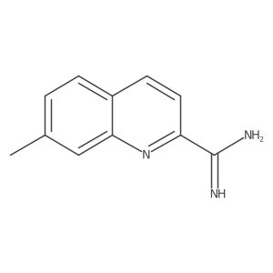 7-Methyl-2-quinolinecarboximidamide Structure