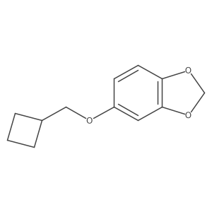 5-(Cyclobutylmethoxy)-1,3-benzodioxole Structure