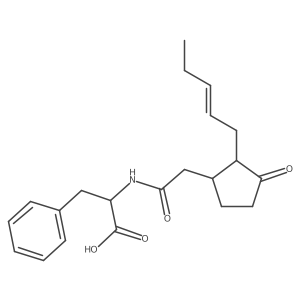 N-[(-)-Jasmonoyl]-(L)-phenlalanine结构式