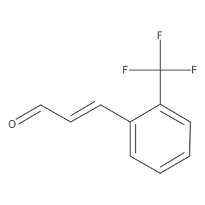 (Z)-3-(2-(Trifluoromethyl)phenyl)acrylaldehyde结构式