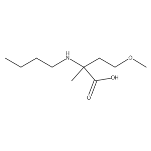 N-Butyl-O,2-dimethylhomoserine结构式