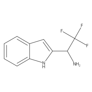 2,2,2-trifluoro-1-(1H-indol-2-yl)ethan-1-amine Structure