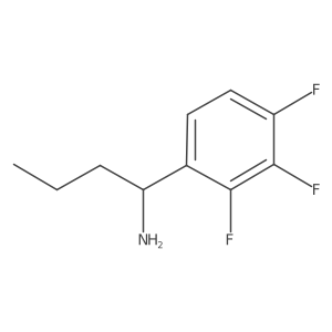 1-(2,3,4-Trifluorophenyl)butan-1-amine结构式