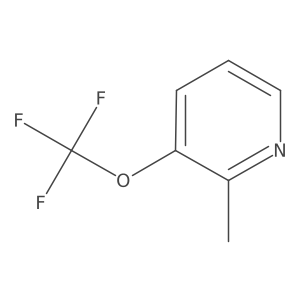 2-Methyl-3-(trifluoromethoxy)pyridine Structure