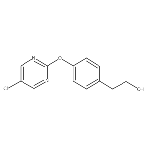 2-(4-((5-Chloropyrimidin-2-yl)oxy)phenyl)ethanol Structure