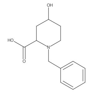 1-Benzyl-4-hydroxypiperidine-2-carboxylic acid Structure
