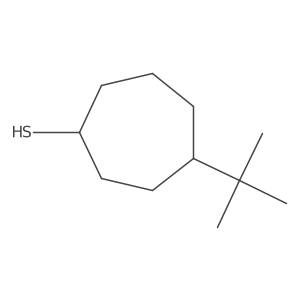 4-Tert-butylcycloheptane-1-thiol Structure