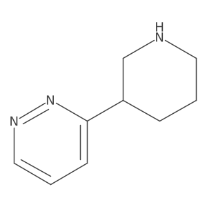 3-(Piperidin-3-yl)pyridazine结构式
