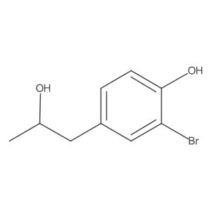 2-Bromo-4-(2-hydroxypropyl)phenol Structure