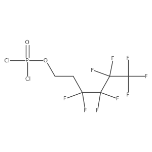 3,3,4,4,5,5,6,6,6-Nonafluorohexyl Phosphorodichloridate结构式