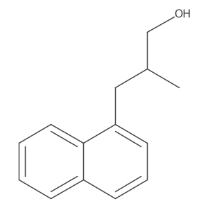 (R)-2-Methyl-3-(1-naphthyl)-1-propanol Structure