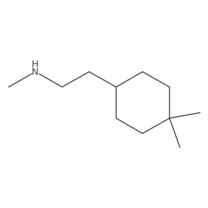 [2-(4,4-Dimethylcyclohexyl)ethyl](methyl)amine结构式
