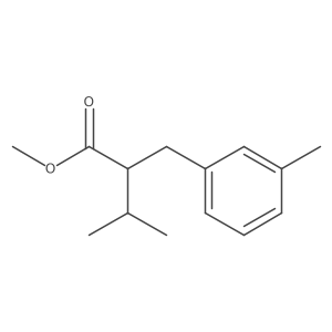 Methyl 3-methyl-2-(3-methylbenzyl)butanoate Structure