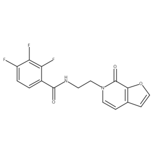 2,3,4-trifluoro-N-(2-(7-oxofuro[2,3-c]pyridin-6(7H)-yl)ethyl)benzamide结构式