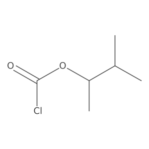 3-Methylbutan-2-yl chloroformate结构式
